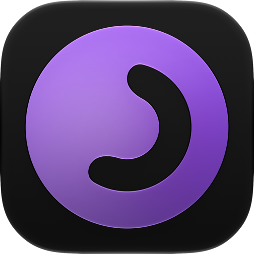 Moment app icon, Air, dark.
